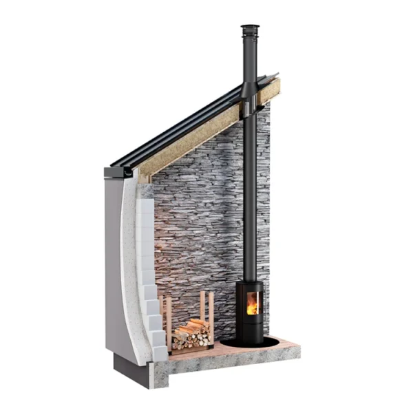 Teräspiippu TH-Steel  Ø150mm